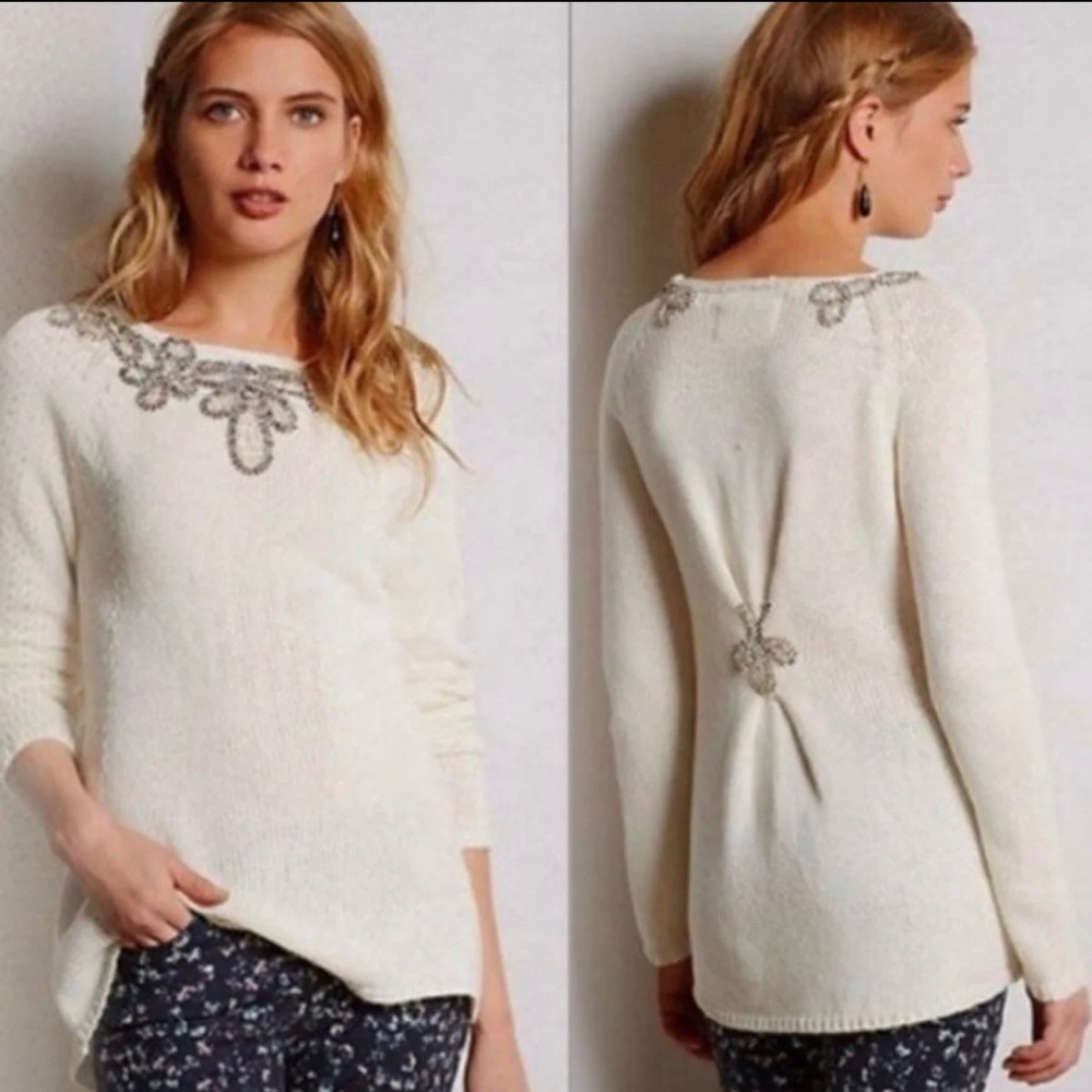 Angel of the North Bobine sweater Anthropologie